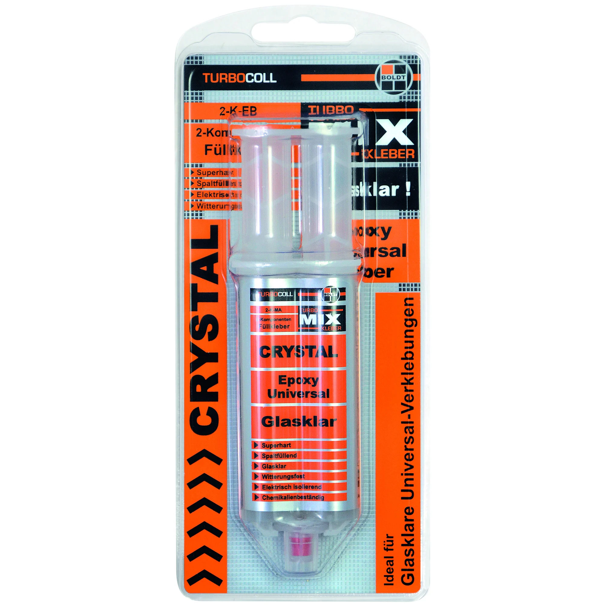 2K-Universalkleber Turbomix 'Crystal' 12,5 g